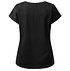 T-Shirt "Logo" schwarz Frauen (3)